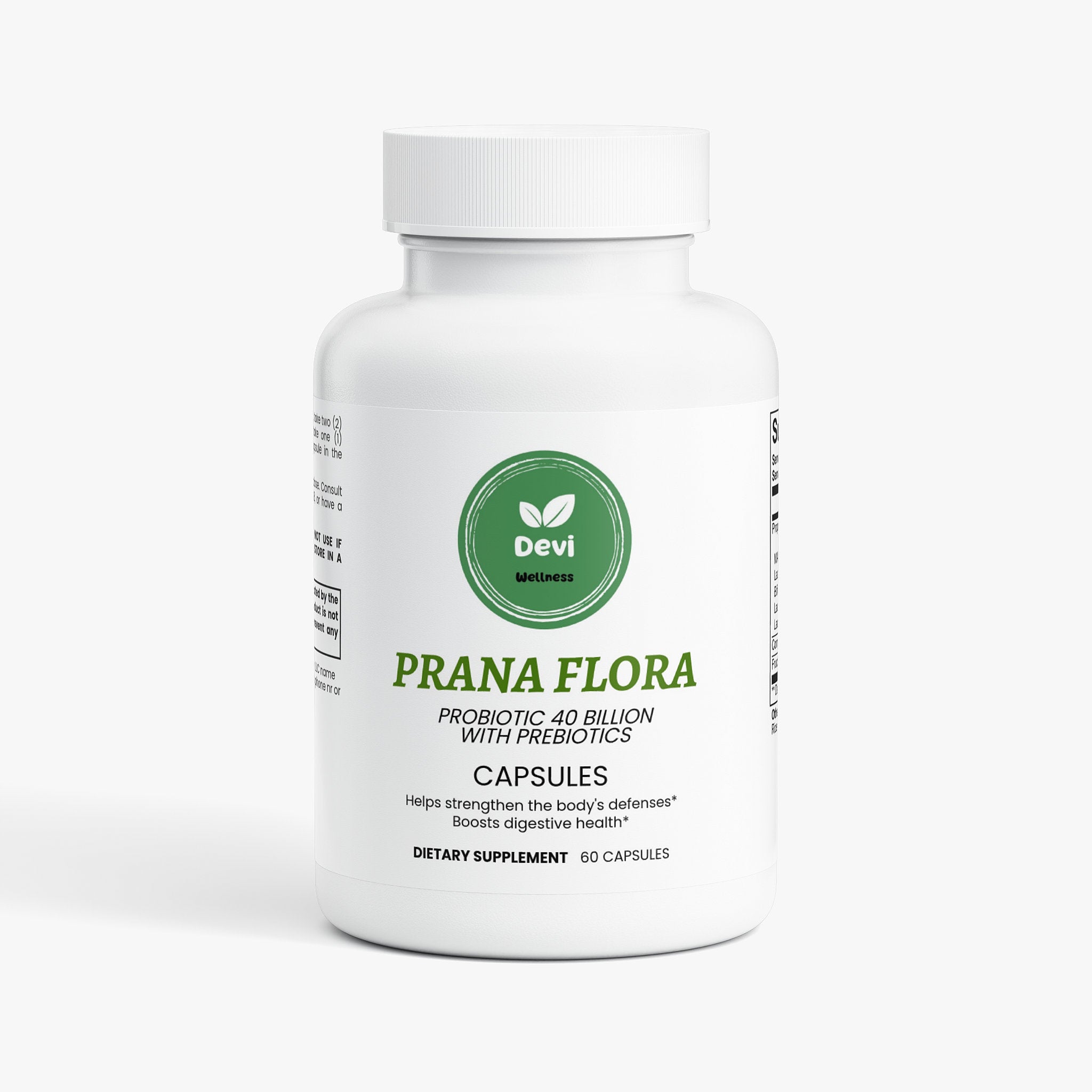 Prana Flora (Probiotic with Prebiotics)