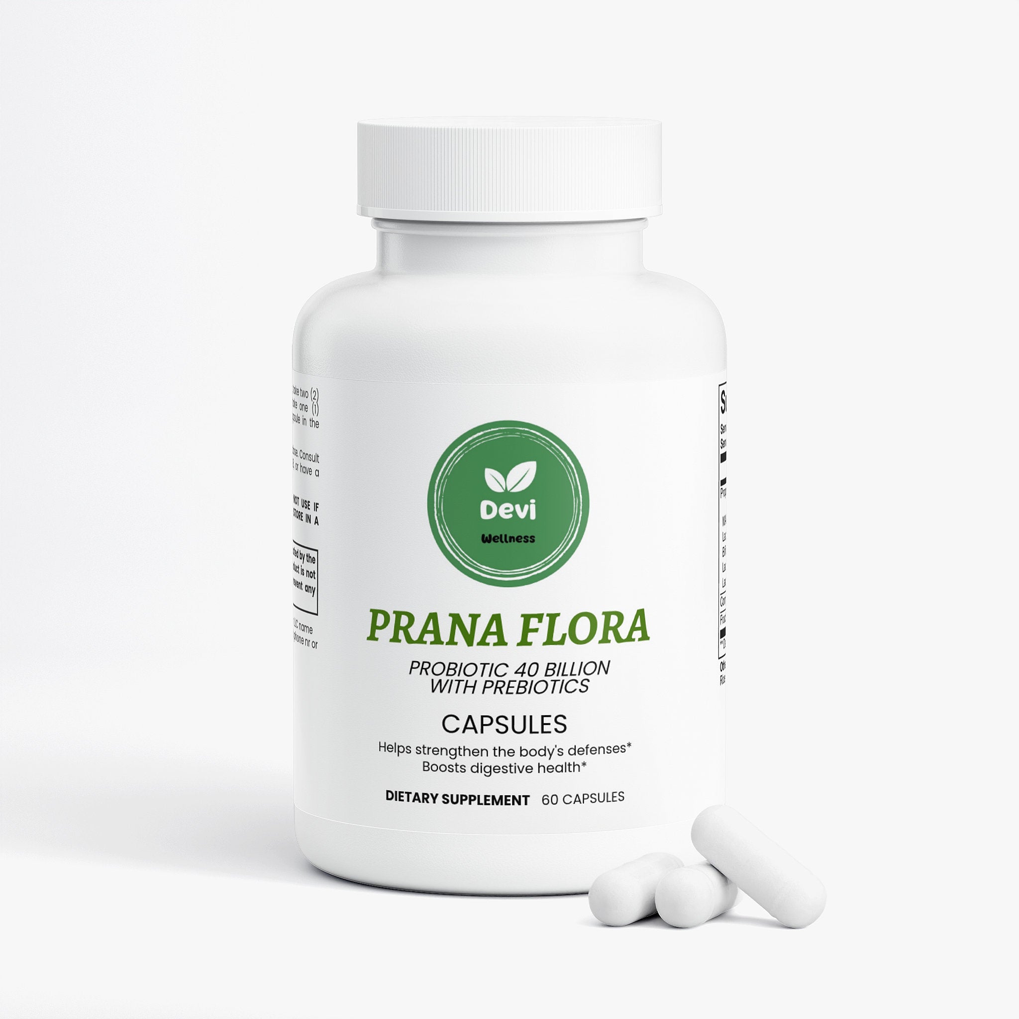 Prana Flora (Probiotic with Prebiotics)